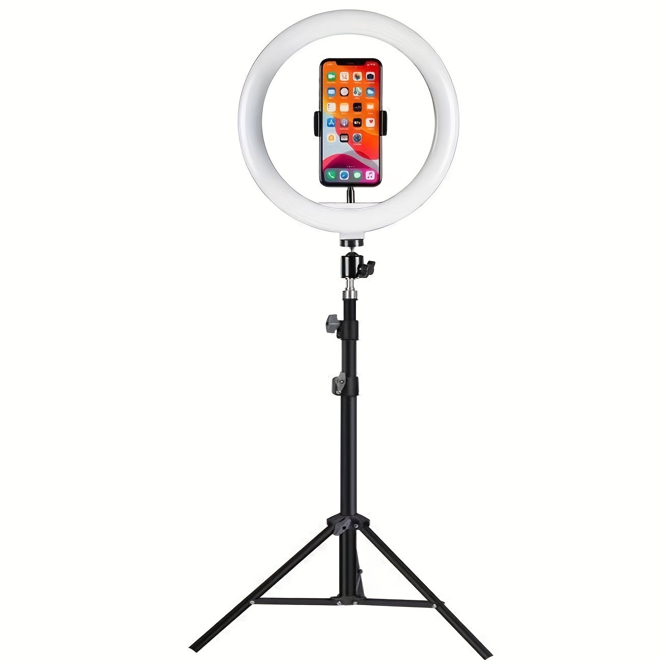 10" LED Circle Light With Flexible Tripod Stand & Phone Holder