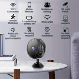 HD Smart Wireless 2.4GHz WiFi Camera, Home Security Surveillance Camera