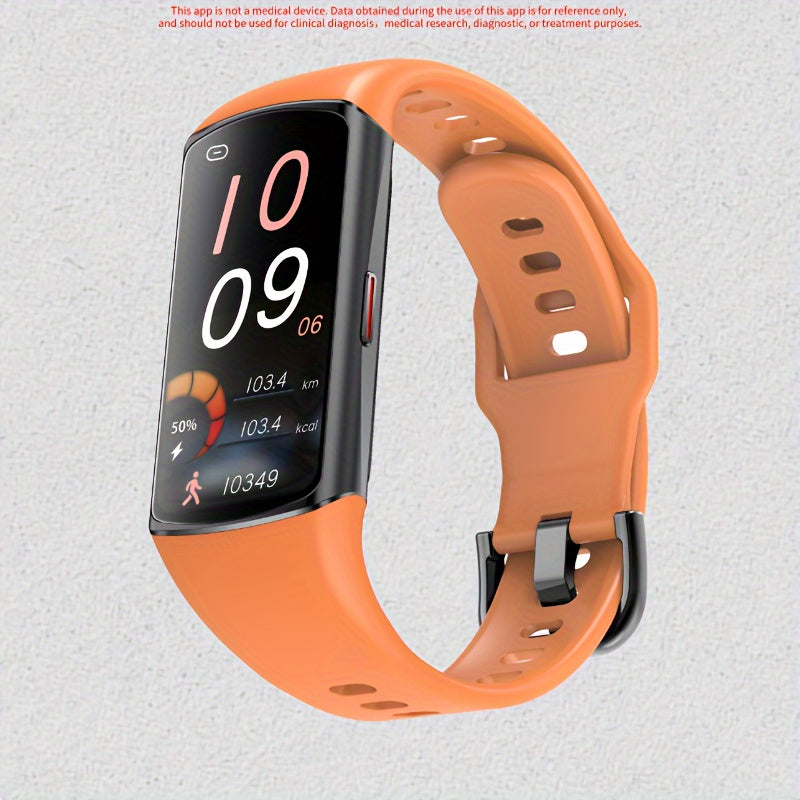 Sports Style Women's Smart Bracelet/Smart Watch - Exquisite and elegant design with sporty elements, HD large screen display, water drinking reminder, customizable dial, sports data tracking and recording, sleep monitoring, weather forecast, stopwatch, H