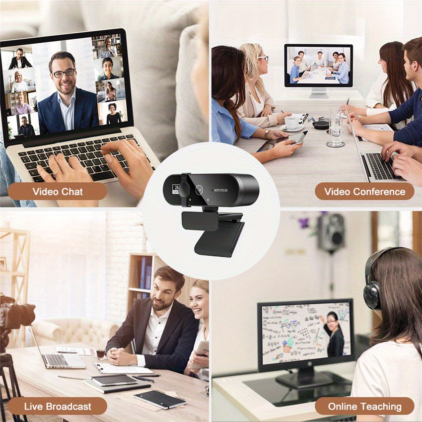 2K 4K Webcam 1080P With Microphone