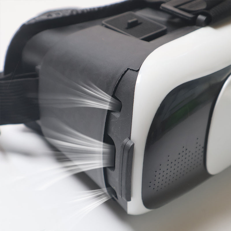 VR BOX 3D Virtual Reality Glasses with Stunning Visual Effects, Ergonomic Adjustable Headband for Full Immersion Gaming & Movie Experience - Smartphone Compatible - For Students & Entertainment Enthusiasts - Perfect Gift for Back to School