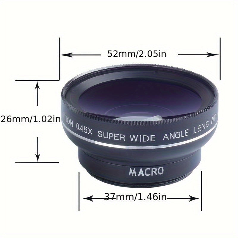 2-in-1 Universal Clip-On Phone Lens Kit