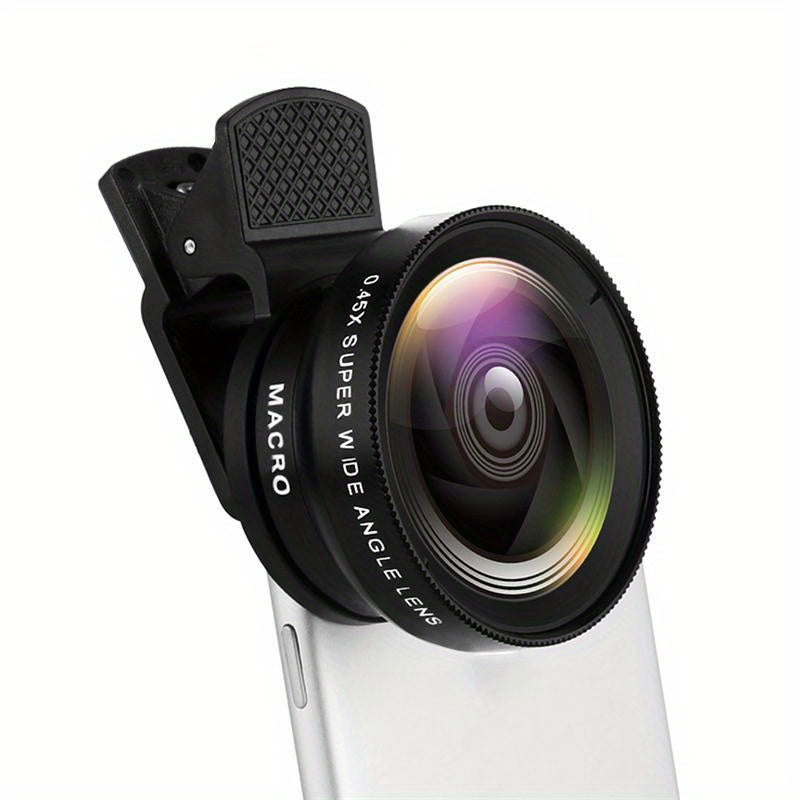 2-in-1 Universal Clip-On Phone Lens Kit