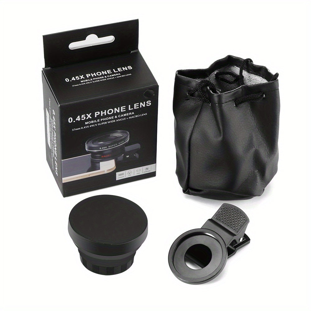 2-in-1 Universal Clip-On Phone Lens Kit