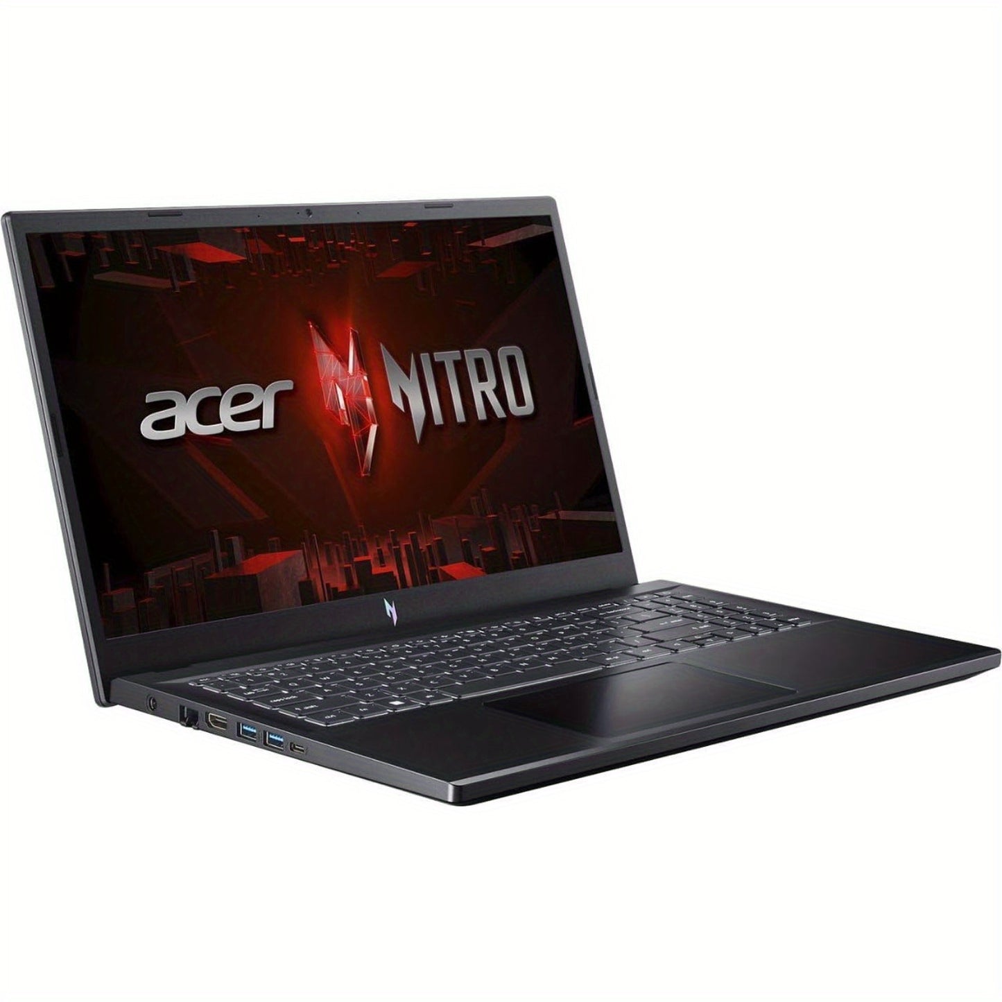 Acer Nitro V Gaming Laptop, 15.6" 144Hz FHD Display, 13th Gen Intel Core i7-13620H, GeForce RTX 4060, 16GB DDR5, 512GB SSD, Wi-Fi 6, Windows 11 Home, with Cleaning Brush