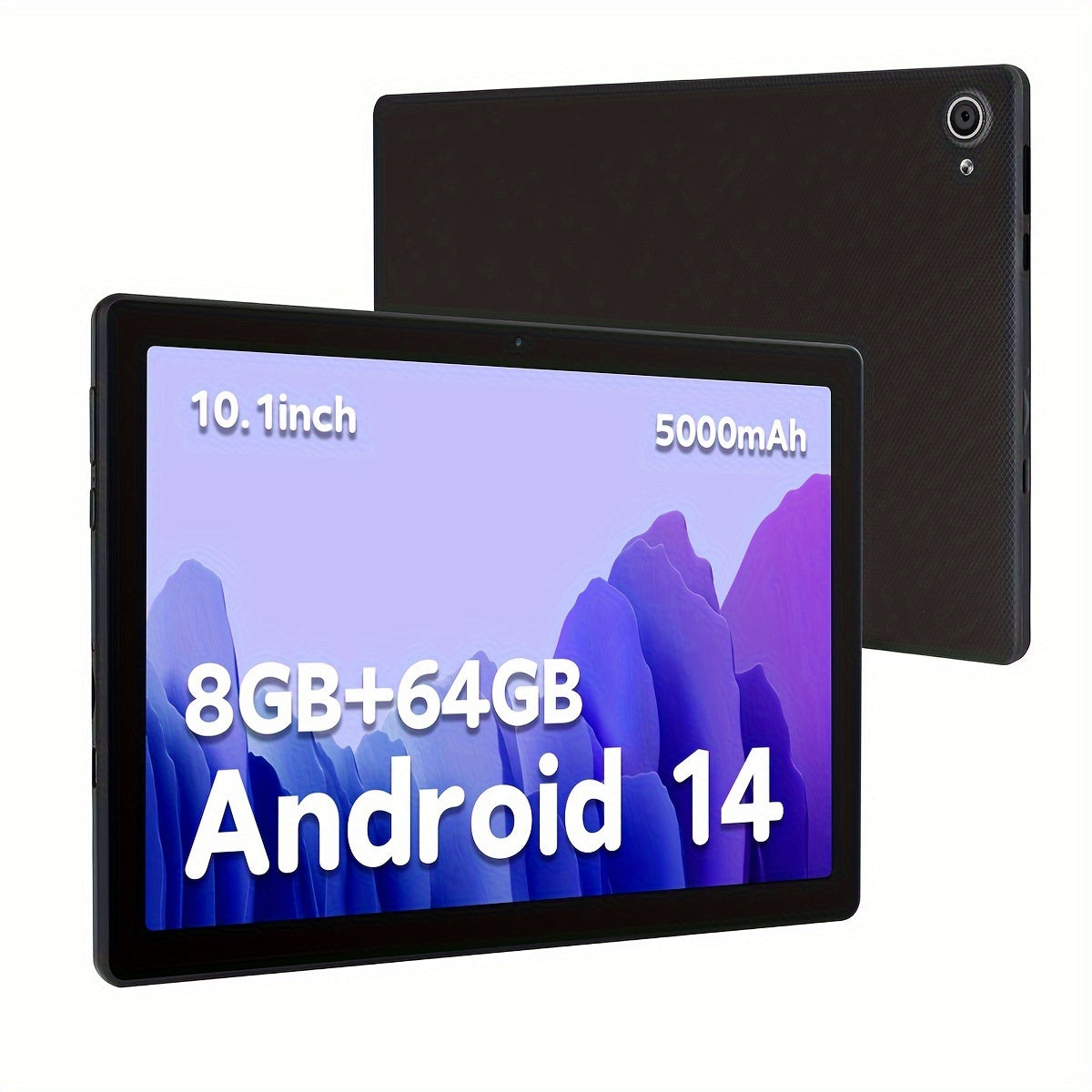AEEZO Android 14 Tablet, Octa-Core Android Tablet, 83 5GB RAM 64GB ROM Expand To 1TB, 10 Inch Tablet, WiFi 6, Fast Charging, 5MP 8MP Dual Camera, 4G Dongle Wireless Internet, Widevine L1 Supported, Best Gift For Birthday/Christmas/New Year/Gifts For Frie