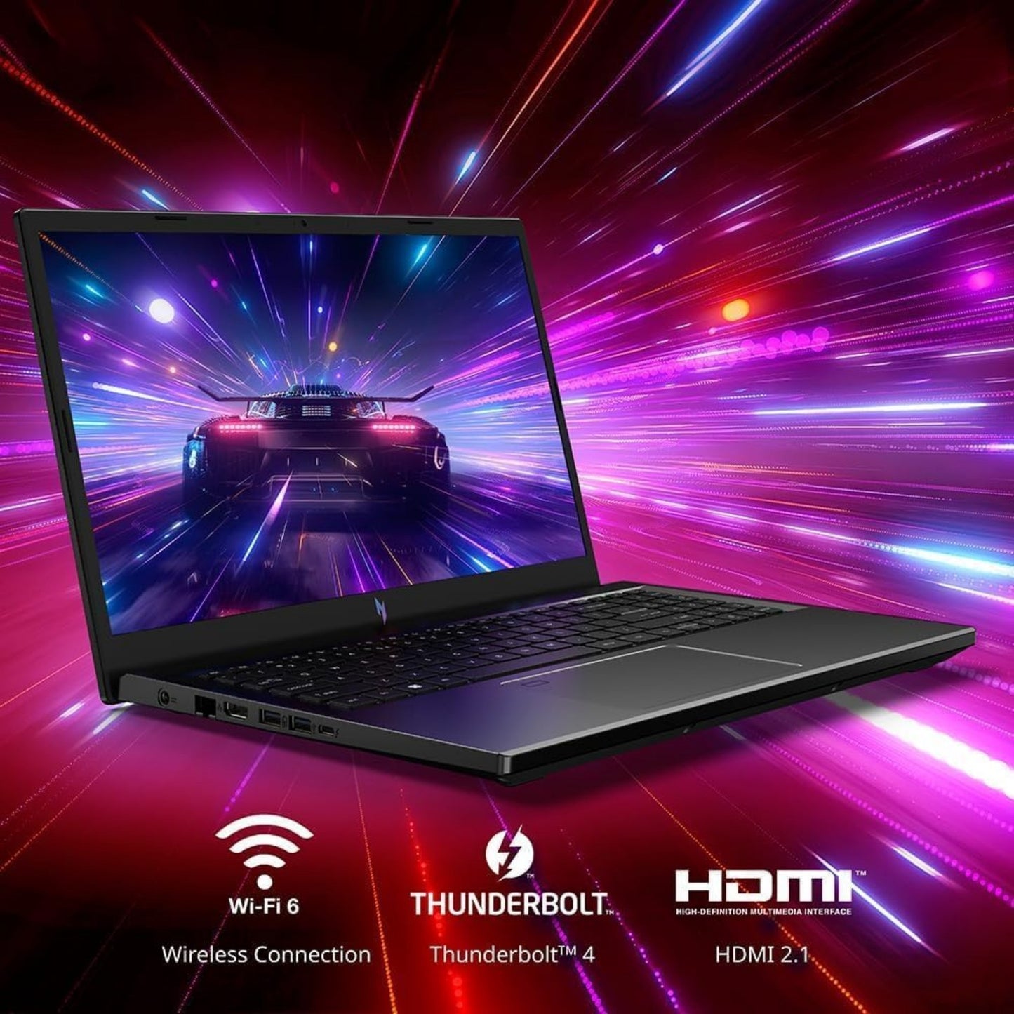 acer Nitro V 15 Gaming Laptop, 15.6" 144Hz FHD IPS Display, Intel 10-Core i7-13620H, NVIDIA GeForce RTX 4060, 32GB DDR5 RAM, 2TB SSD, Windows 11 Home
