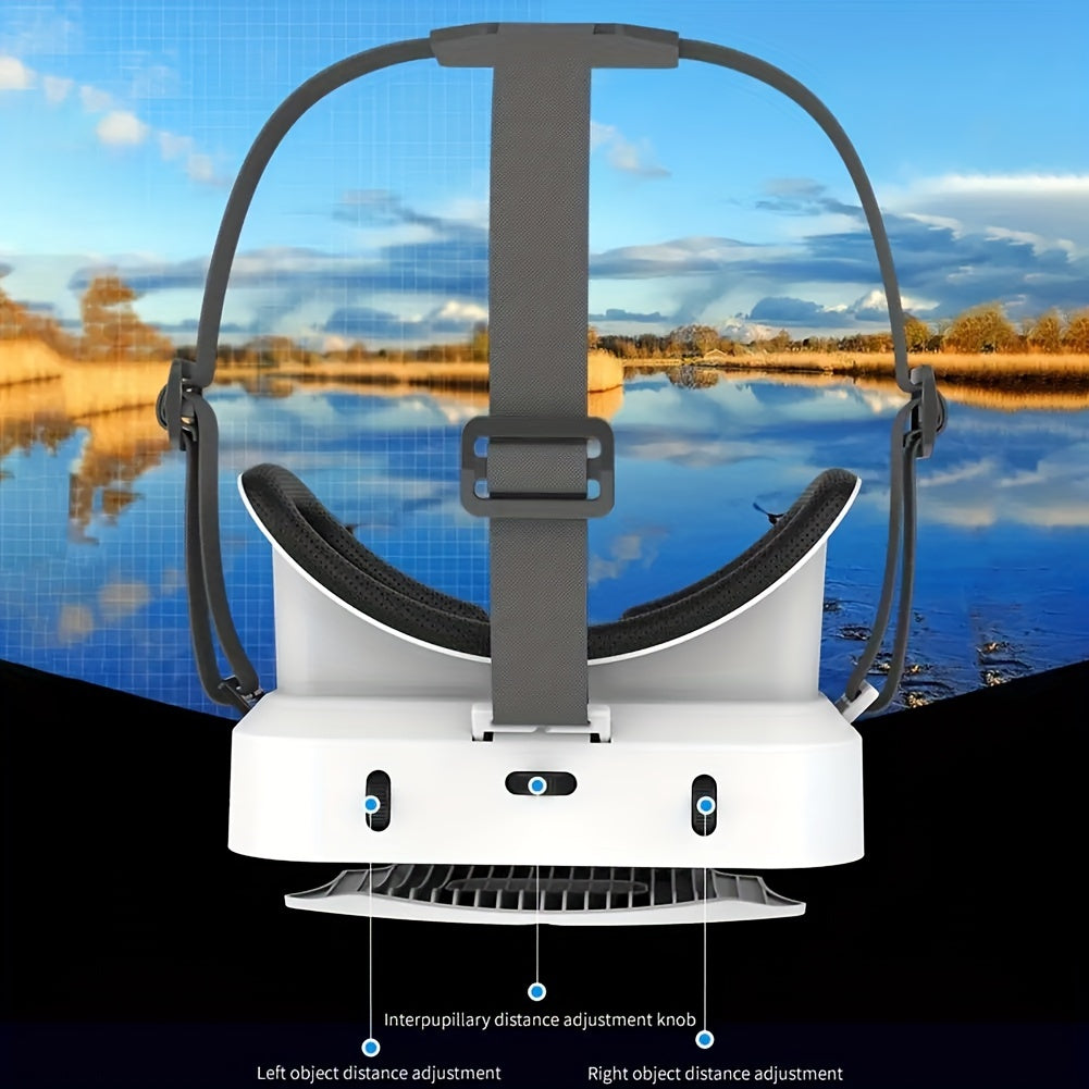 VR SHINECON IMAX Giant Screen Watching Immersive 3D Movie VR Glasses - Action Game, Age 14 , ABS Material - For Movie & Game Enthusiasts - Perfect Gift for Teens & Adults