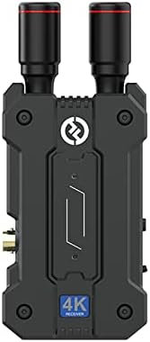 Hollyland Mars 4K Wireless Transmitter Receiver 5G SDI HDMI Video Transmission System, 4Kp30/1080p60, Support 23.98/29.97/59.94 FPS SDI Out, 450FT Los Range 66ms Latency, 4 App Monitoring (1TX 1RX)