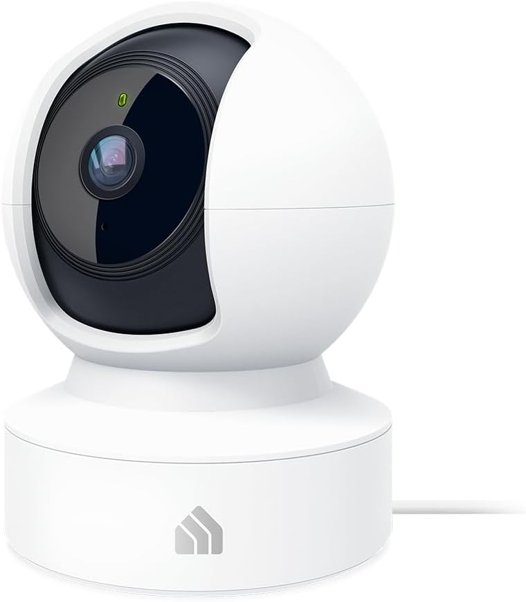 Kasa Smart Indoor Pan-Tilt Home Security Camera, 1080p HD Dog Camera w/Night Vision, Motion Detection for Baby & Pet Monitor, Cloud & SD Card Storage, Works w/ Alexa & Google Home, 2.4G WiFi (EC71)