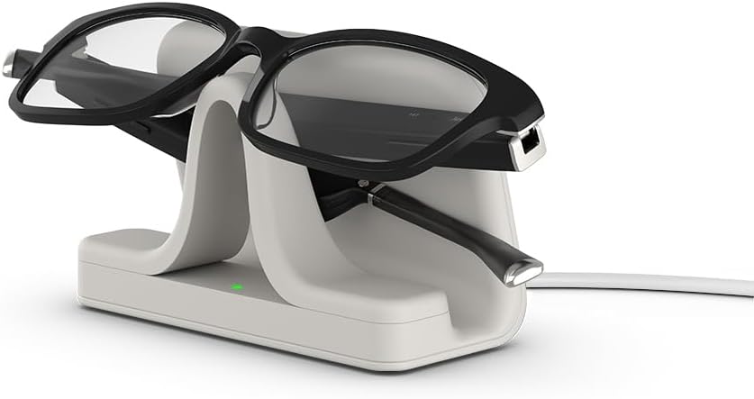 Amazon Echo Frames (3rd Gen) Echo Pop | Smart glasses with Alexa | Round frames in Blue Tortoise with prescription ready lenses