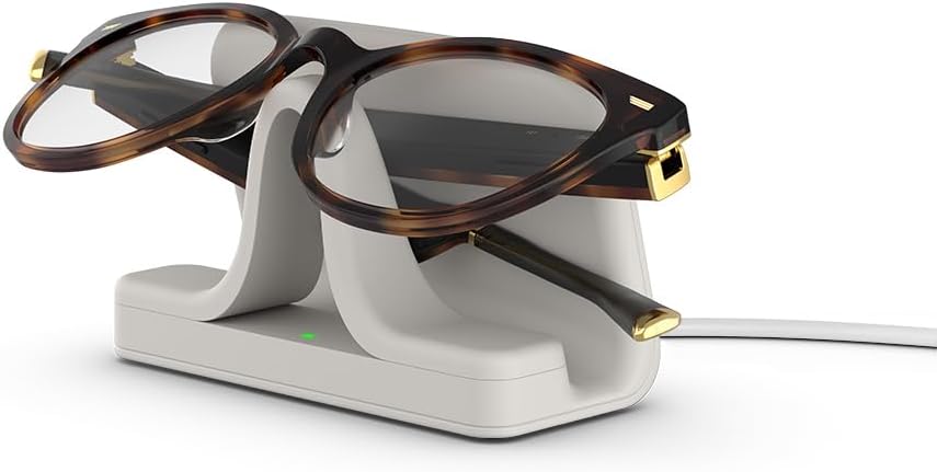 Amazon Echo Frames (3rd Gen) Echo Pop | Smart glasses with Alexa | Round frames in Blue Tortoise with prescription ready lenses