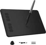HUION Inspiroy H640P Drawing Tablet, 6x4 inch Art Tablet with Battery-Free Stylus, 8192 Pen Pressure, 6 Hot Keys, Graphics Tablet for Drawing, Writing, Design, Teaching, Work with Mac, PC & Mobile