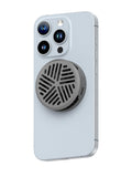 Hagibis Magnetic Cell Phone Cooler Ultrathin Cooling Fan Portable Lightweight Mobile Phone Radiator for iPhone 16 15 Pro Max, MagSafe Series, iPad Pro, Android, Tablet (Grey)