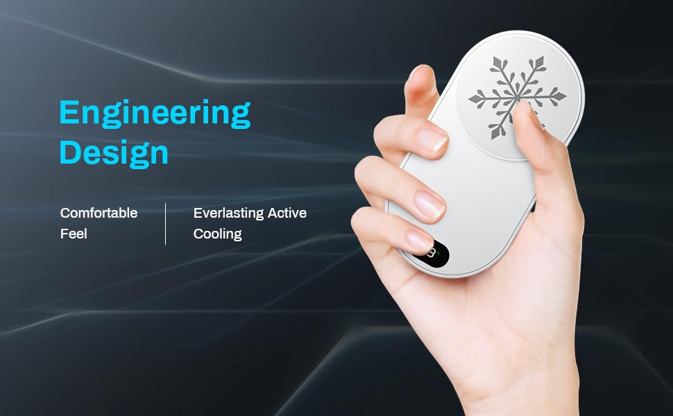 Phone Cooler for Gaming, Magnetic Semiconductor iPhone Cooler Cooling Fan, Keep Phone Cool Fan for Phone