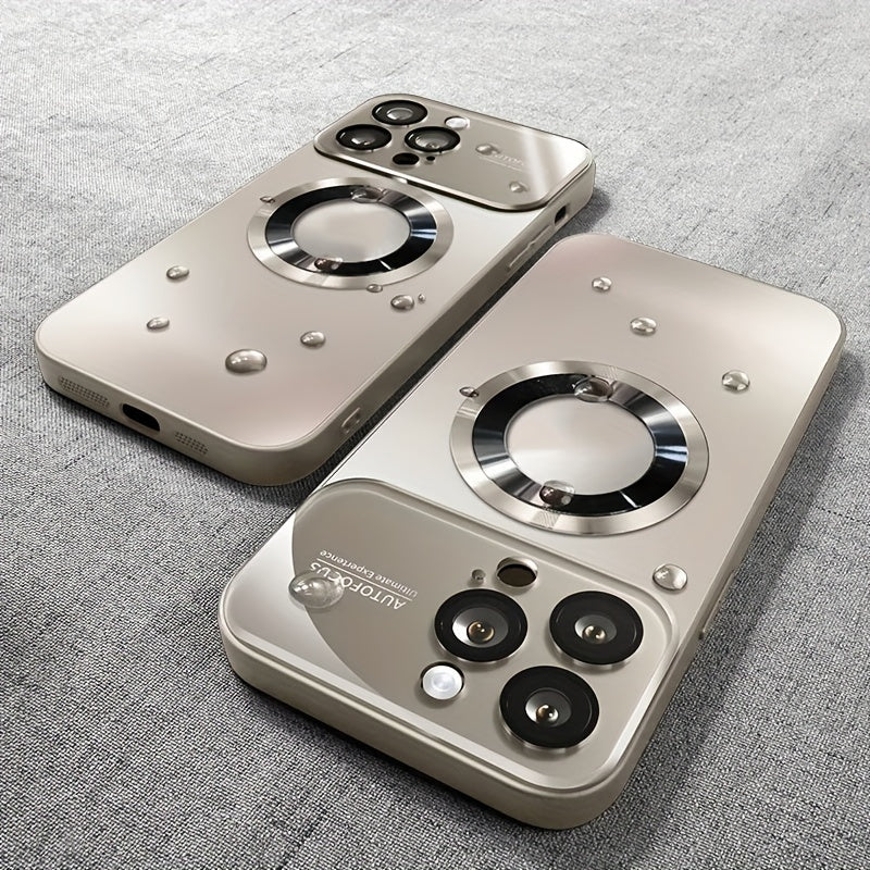 Luxury Matte Magnetic Wireless Charging Phone Case