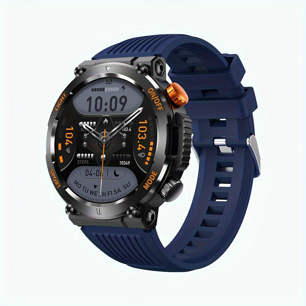 Smartwatch, All-Day Health Monitoring, Long-Lasting Battery Life, IPS 1.46" Display, Cool Mint. for gift