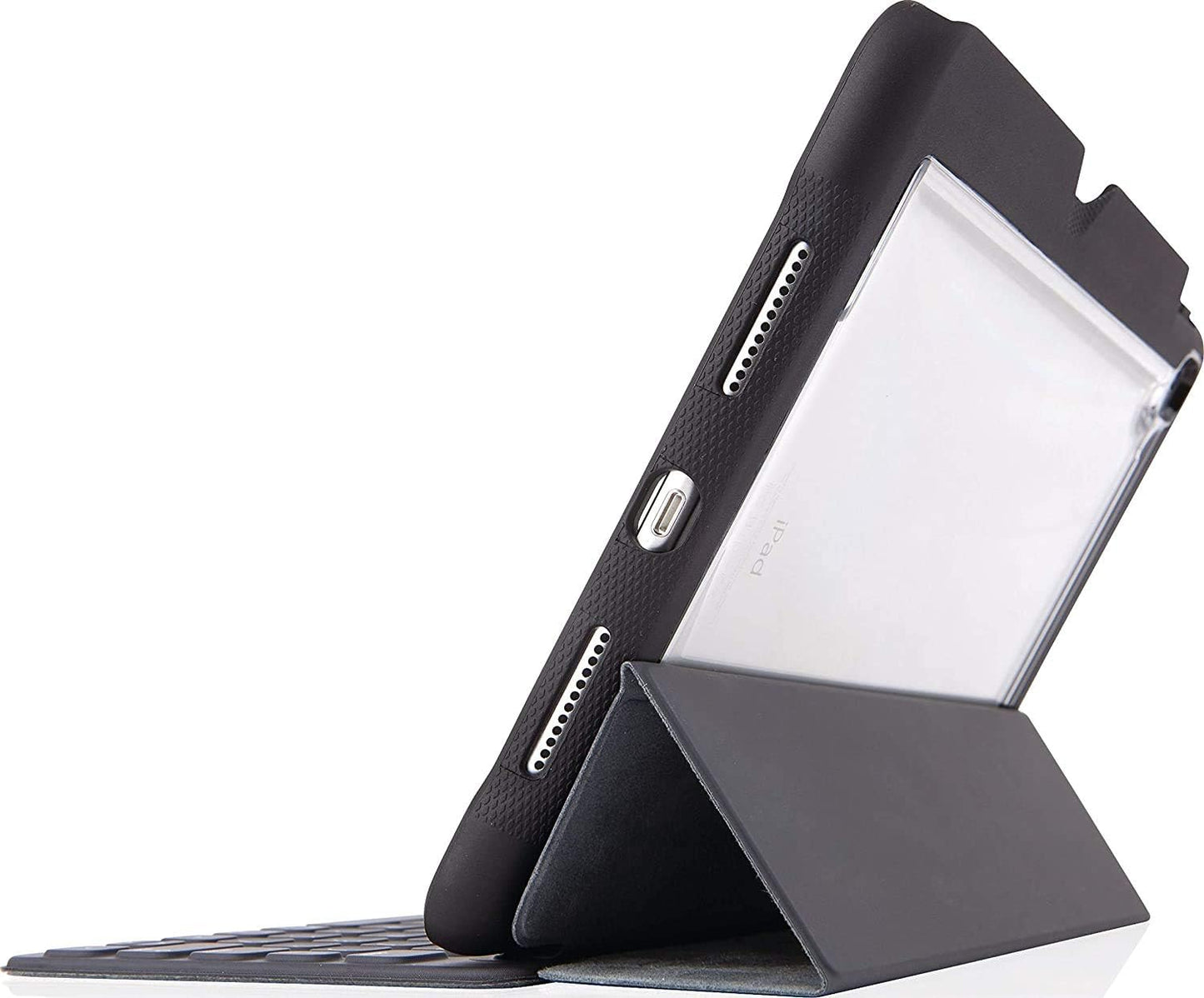 STM Dux Shell, Sleek case for Apple iPad Pro 11 Supports Apple Keyboard Folio - Black (stm-222-221JV-01)