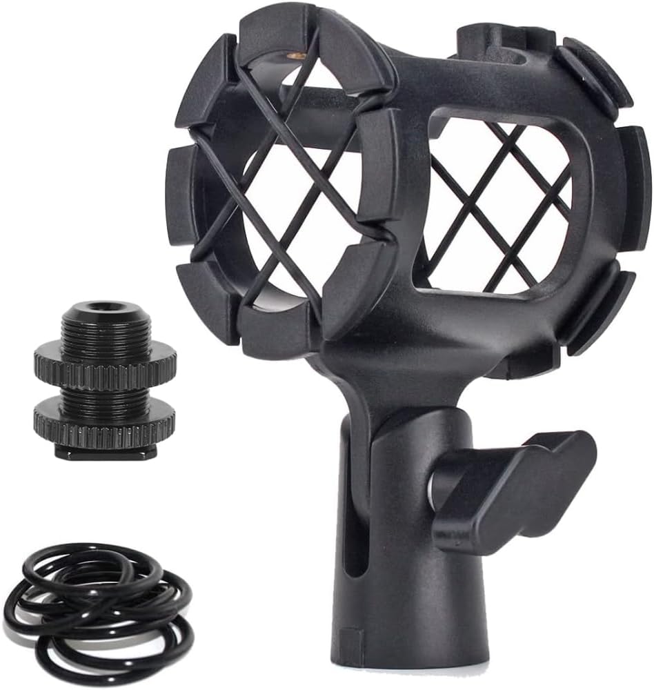 Samson Technologies Q2U USB/XLR Dynamic Microphone Recording and Podcasting Pack (Includes Mic Clip, Desktop Stand, Windscreen and Cables), Silver