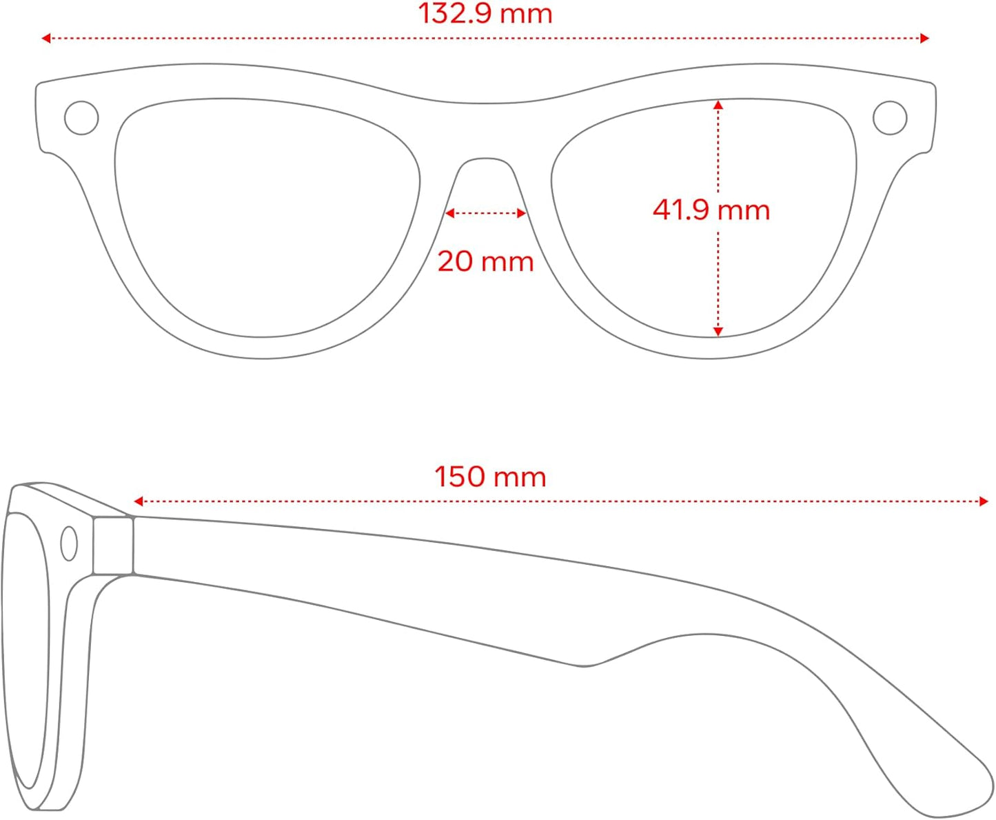 Ray-Ban | Meta Smart Glasses, Skyler