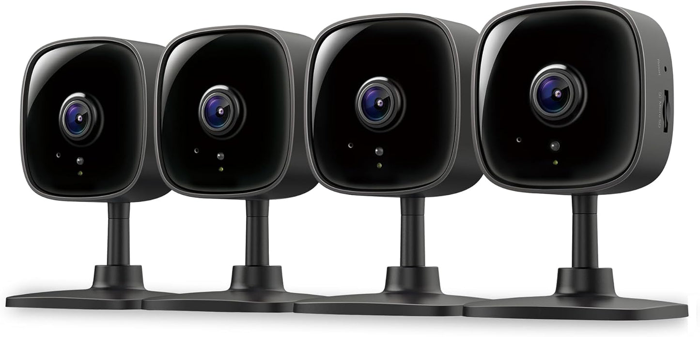 TP-Link Tapo 1080P Indoor Security Camera for Baby Monitor, Dog Camera w/Motion Detection, 2-Way Audio Siren, Night Vision, Cloud & SD Card Storage, Works w/Alexa & Google Home (Tapo C100)