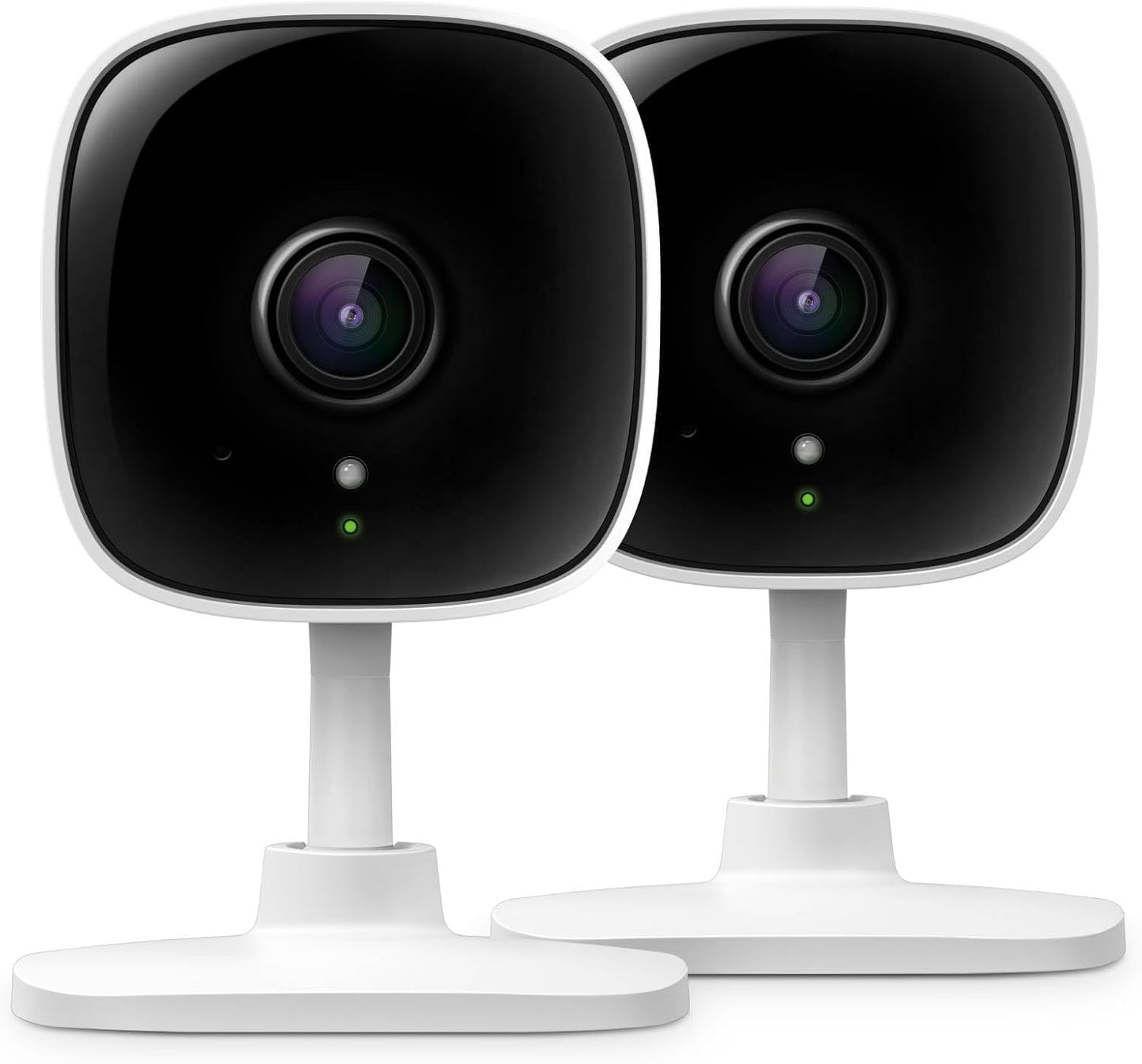 TP-Link Tapo 2K Security Camera for Baby Monitor, Dog Camera w/Motion Detection, 2-Way Audio Siren, Night Vision, Cloud & SD Card Storage, Works w/Alexa & Google Home, 4-Pack (Tapo C110P4)
