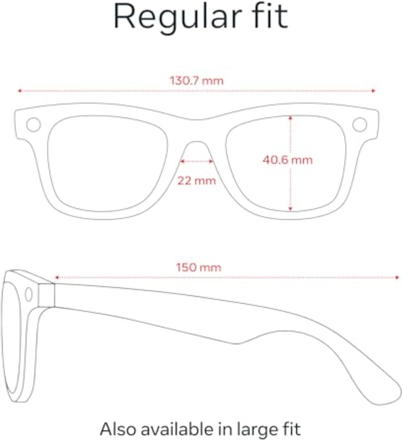 Ray-Ban | Meta Smart Glasses, Wayfarer