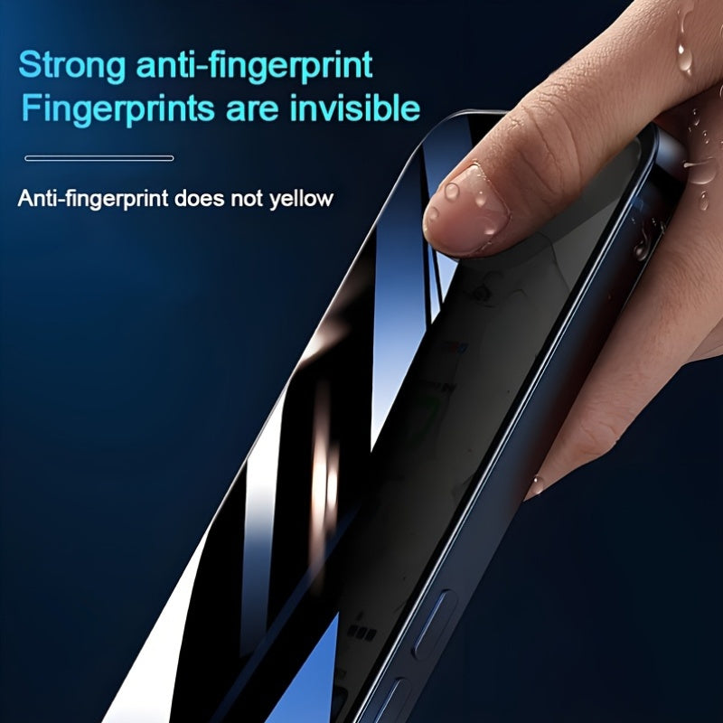 5-Pack Tempered Glass Privacy Screen Protector for iPhone 11/12/13/14/15/16 Series - Anti-Spy Glossy Shield, HD Clarity, 9H Hardness, Easy Installation - For iPhone Users - Protect Your Screen Privacy - Ideal Gift for Tech Lovers