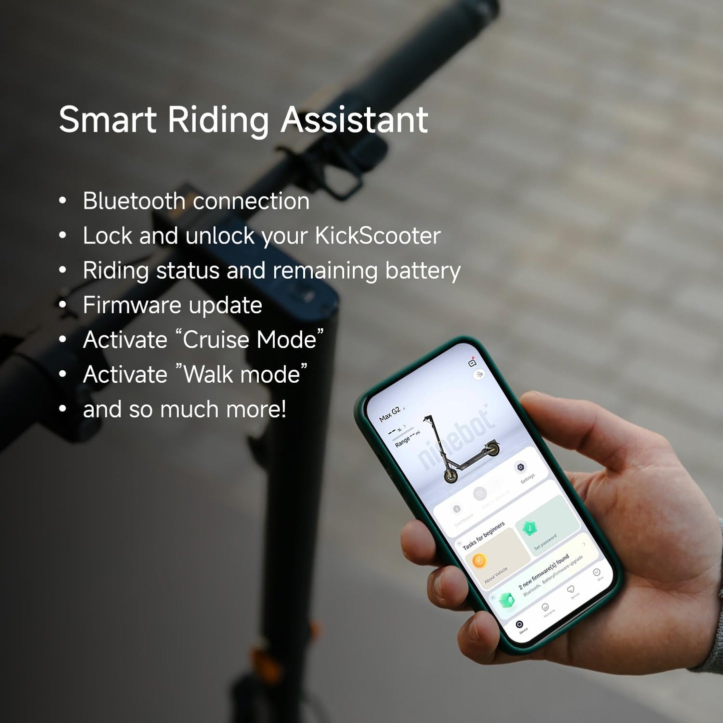 Segway Ninebot MAX Electric Kick Scooter w/Powerful Motor, Long Miles Range, 18.6 & 22mph Top Speed, Dual Suspension (MAX G2 Only), Scooter for Adults UL-2271 2272 Certified