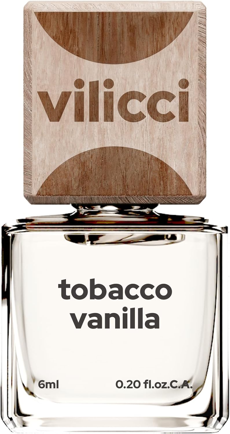 Vilicci Car Air Freshener - Tobacco Vanilla Scent - Elegant Car Fresheners, Air Freshener for Car, Premium Car Hanging Air Freshener, Long-Lasting Fragrance for Auto and Home, 1 Bottle