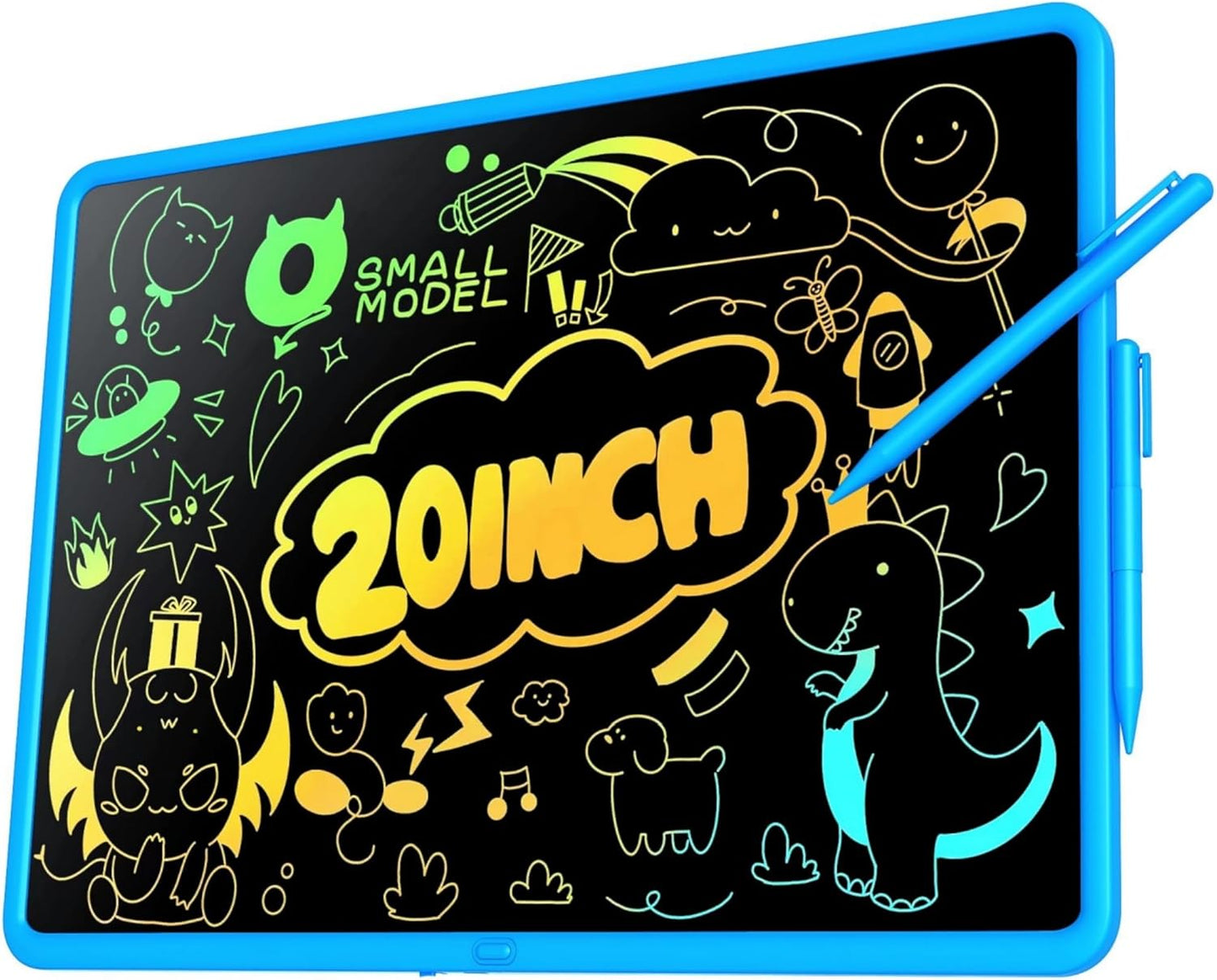 LCD Writing Tablet for Kids, 20 Inch Kids Drawing Tablet, Large Doodle Board, Rechargeable Drawing Pad for Kids, Learning Toys for 3 4 5 6 7 8 9 10 Year Old Boys Girls Birthday Christmas Gifts