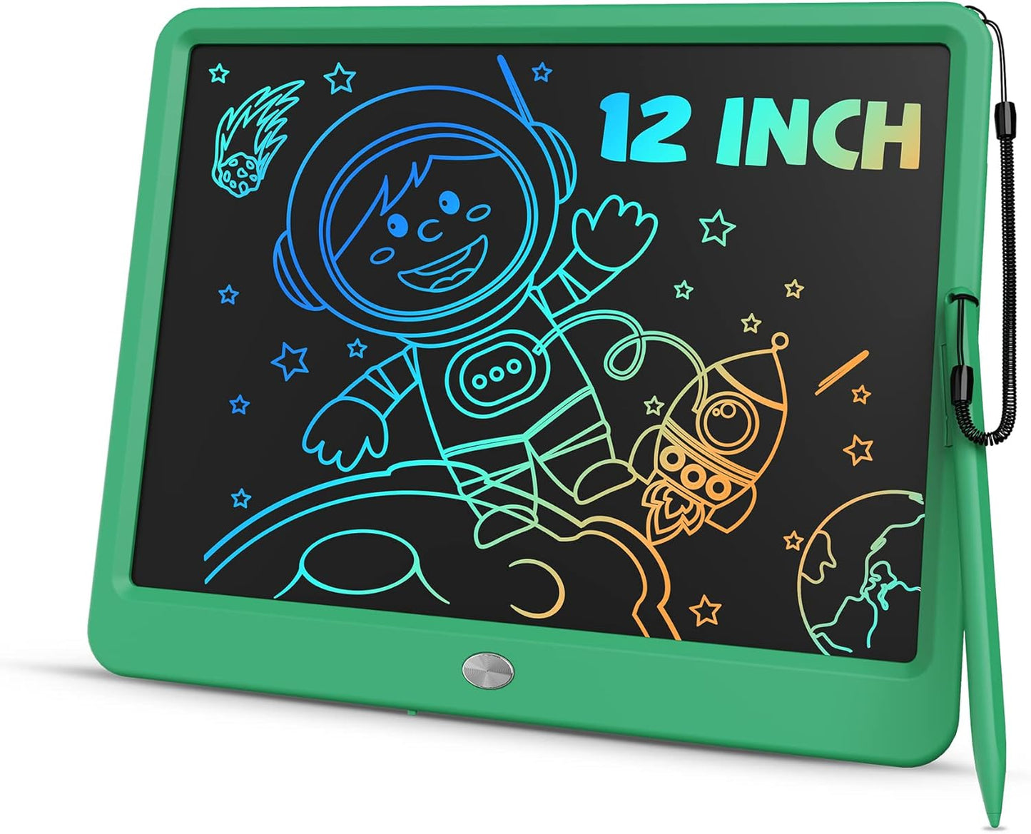 TEKFUN Teen Girl Gifts Ideas, 15inch LCD Writing Tablet for Kids Age 8-10 and Up, Doodle Board 4 5 6 7 Year Old Girl Toys, Mothdays Day Gifts Homeschool Supplies Easter Gifts for Toddlers (Pink)