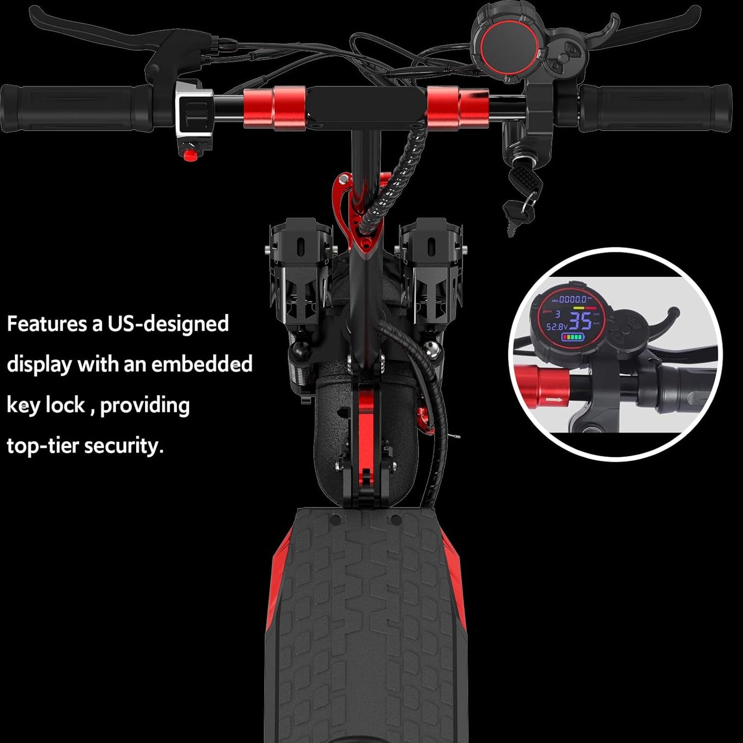 Electric Scooter Adults, 15/18/21AH Big Battery, 600/800/1200W Motor, 10"/11" Off Road Tire, Folding E Scooter with Seat