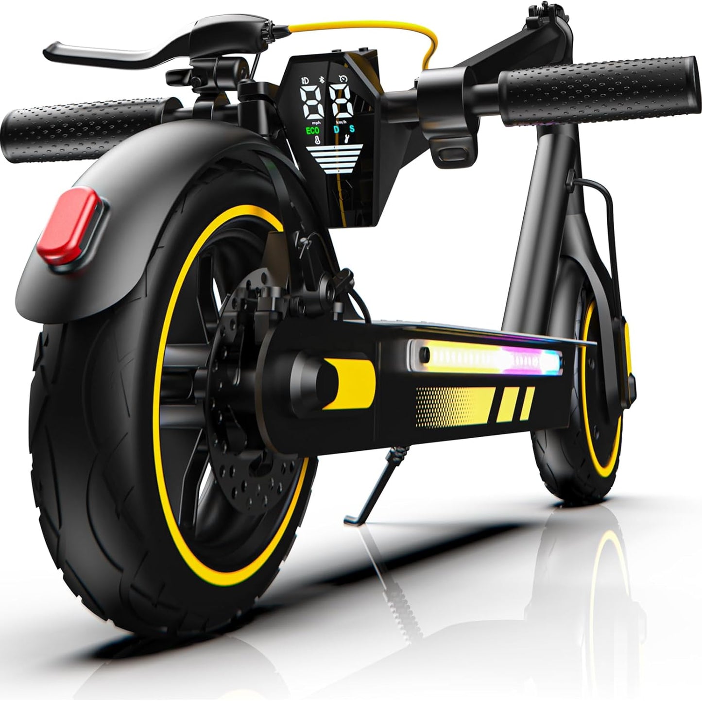 Electric Scooter Adults, 15/18/21AH Big Battery, 600/800/1200W Motor, 10"/11" Off Road Tire, Folding E Scooter with Seat