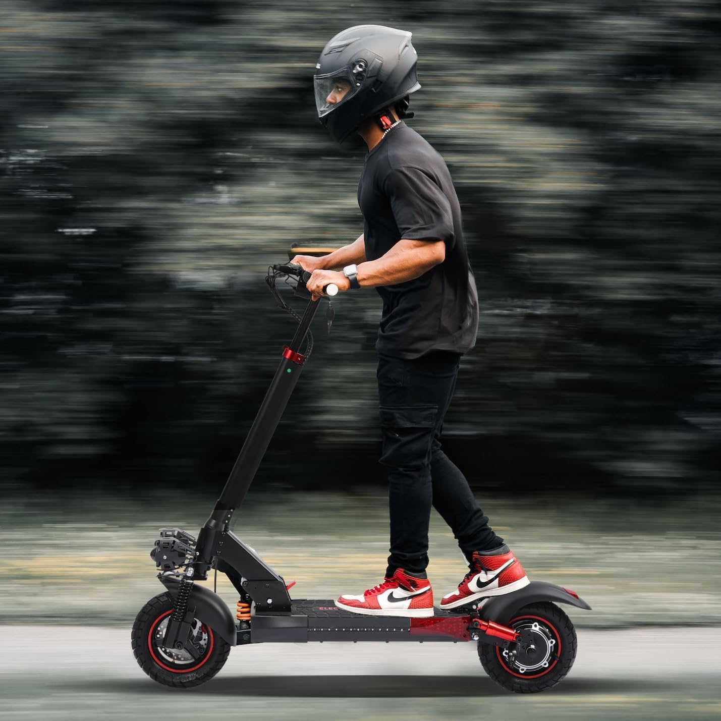 Electric Scooter Adults, 15/18/21AH Big Battery, 600/800/1200W Motor, 10"/11" Off Road Tire, Folding E Scooter with Seat