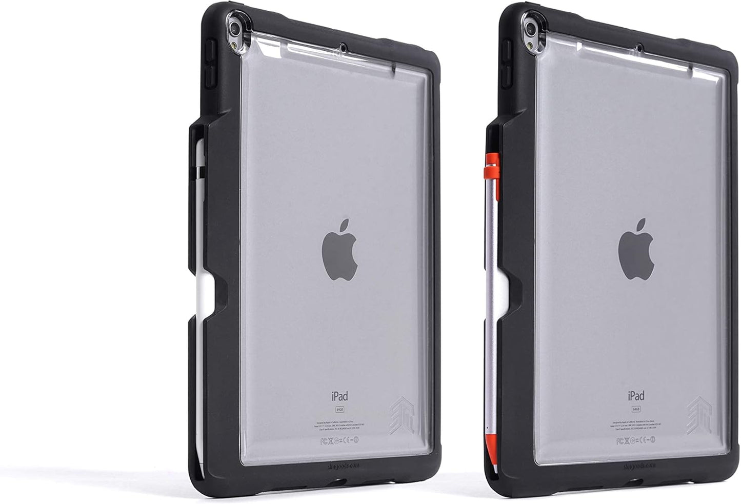 STM Dux Shell, Sleek case for Apple iPad Pro 11 Supports Apple Keyboard Folio - Black (stm-222-221JV-01)