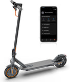 Electric Scooter Adults - Max 19Miles Range & 19MPH Speed E-Scooter, Powerful 350W Scooter, Folding Scooters with 8.5" Solid Tires, Kick Scooter, 2 Wheels and Height Handlebars (Orange)