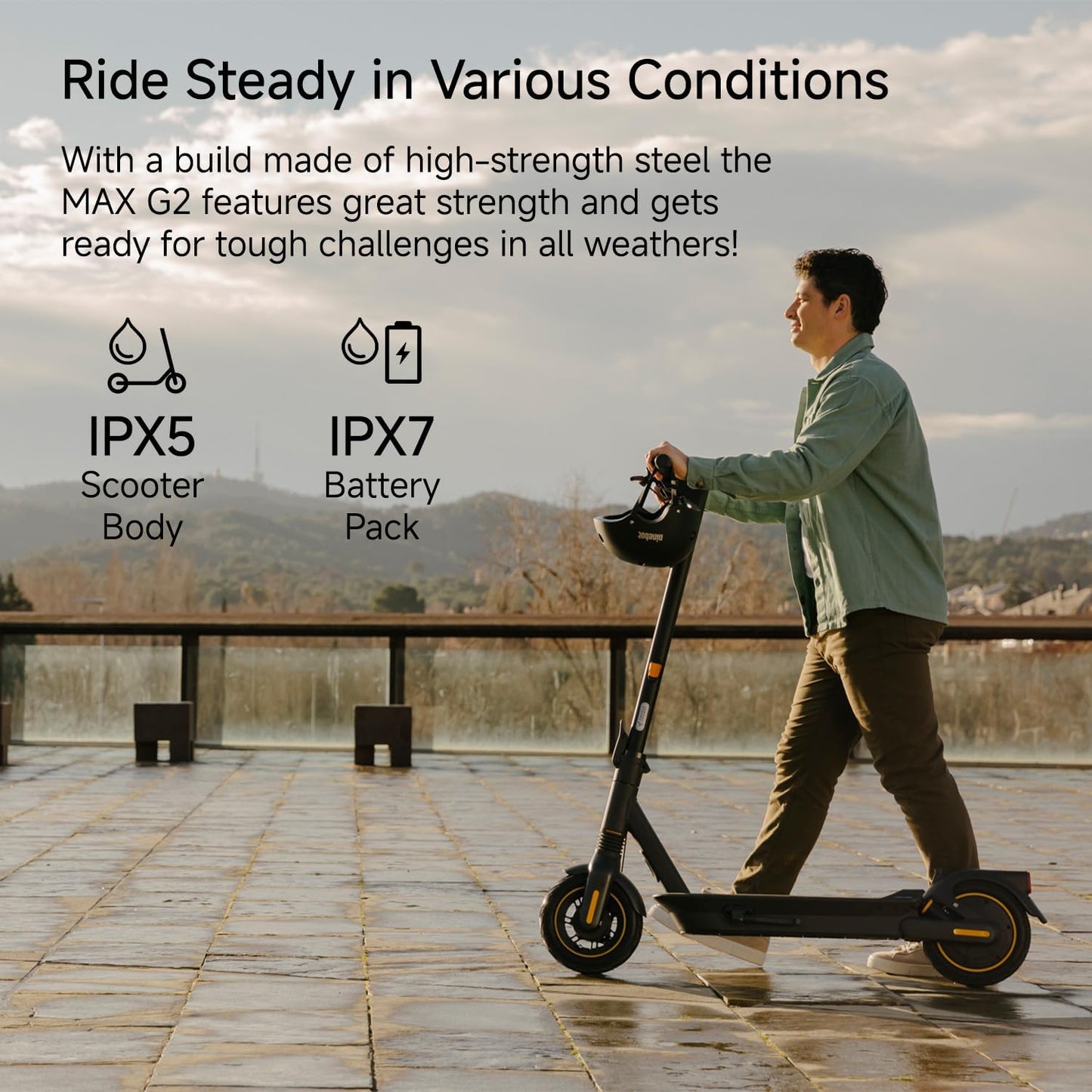 Segway Ninebot MAX Electric Kick Scooter w/Powerful Motor, Long Miles Range, 18.6 & 22mph Top Speed, Dual Suspension (MAX G2 Only), Scooter for Adults UL-2271 2272 Certified