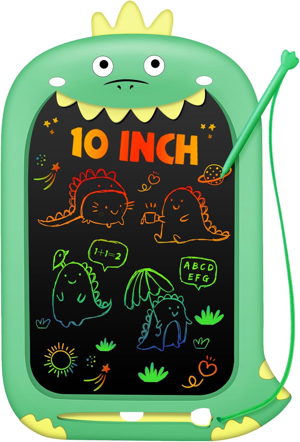 Toys for 1 2 3 Year Old Girl Gifts,10IN LCD Writing Tablet for Kids,Toddler Toys Age 1-2 Drawing Tablet,Doodle Board for Baby Girls Toys Age 4-5,Educational Learning Toys for Christmas Birthday Gifts