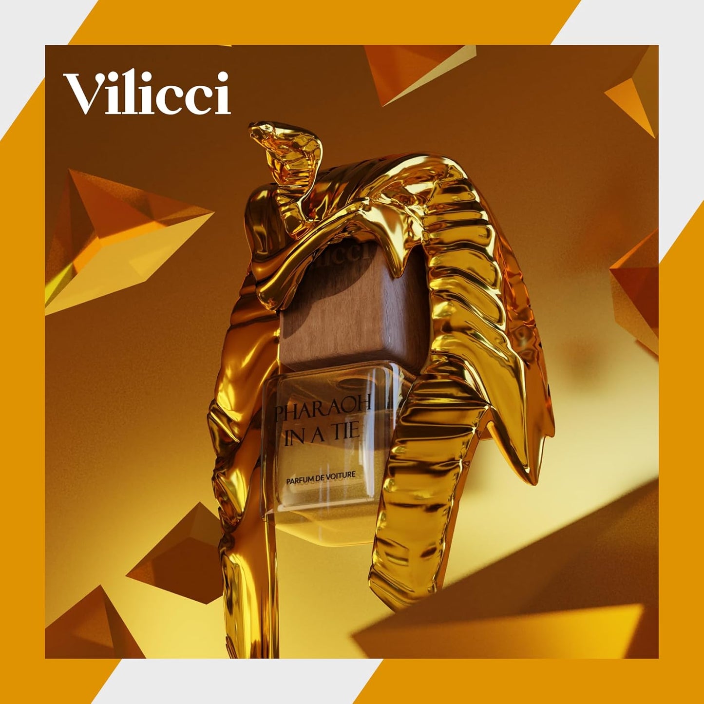 Vilicci Car Air Freshener - Tobacco Vanilla Scent - Elegant Car Fresheners, Air Freshener for Car, Premium Car Hanging Air Freshener, Long-Lasting Fragrance for Auto and Home, 1 Bottle