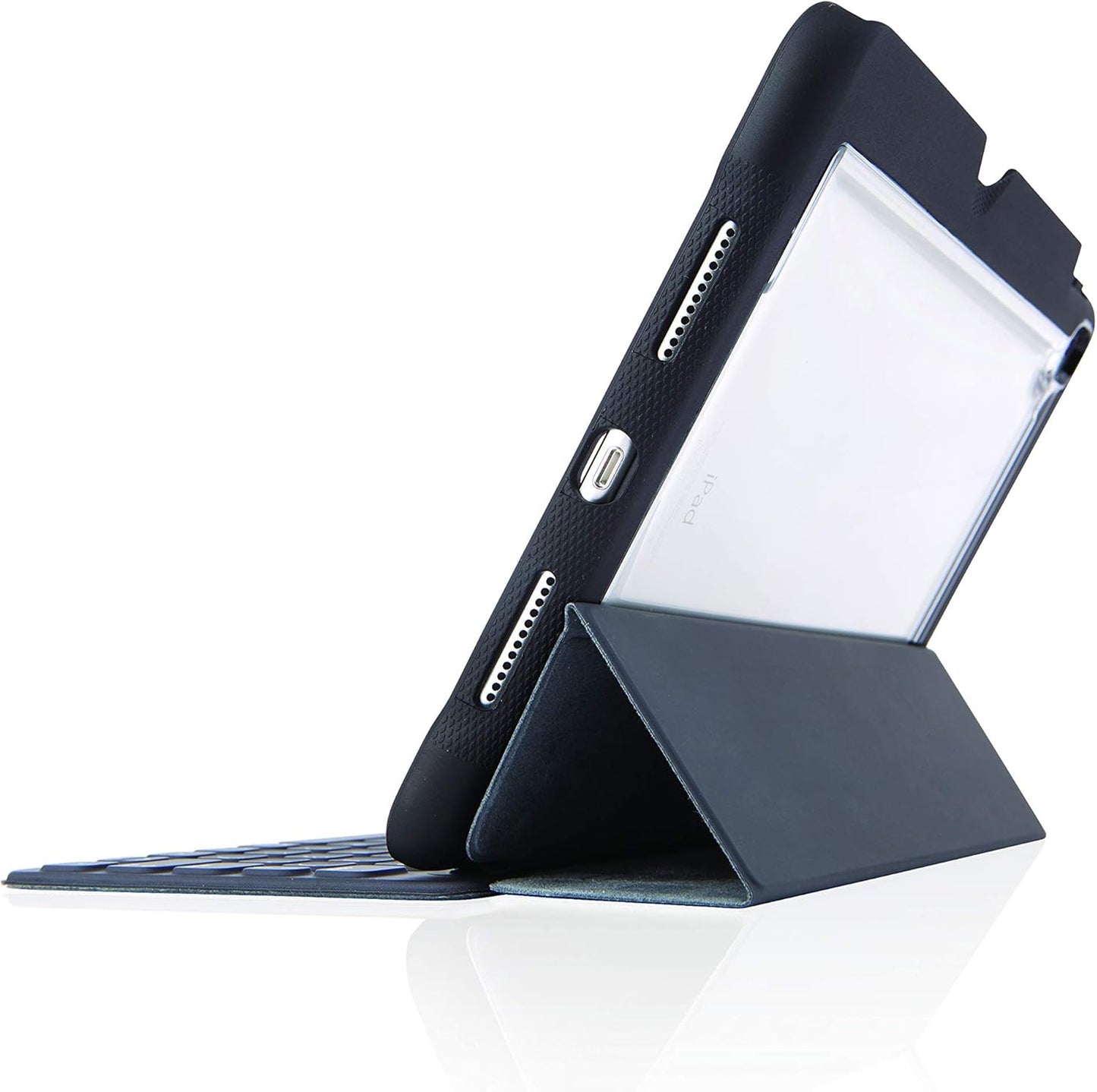 STM Dux Shell, Sleek case for Apple iPad Pro 11 Supports Apple Keyboard Folio - Black (stm-222-221JV-01)