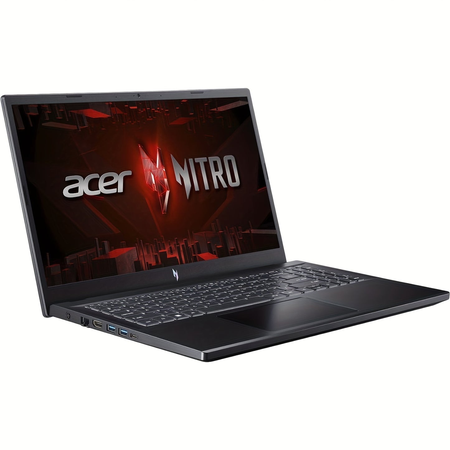 Acer Nitro V Gaming Laptop, 15.6" 144Hz FHD Display, 13th Gen Intel Core i7-13620H, GeForce RTX 4060, 16GB DDR5, 512GB SSD, Wi-Fi 6, Windows 11 Home, with Cleaning Brush