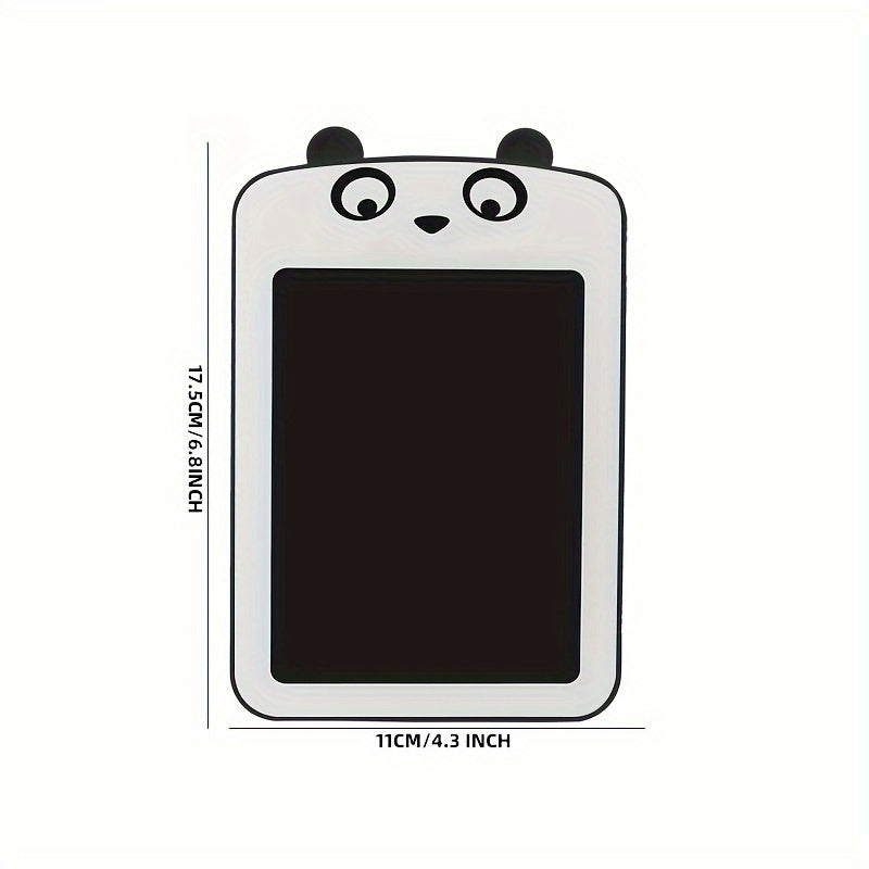 Cartoon LCD Writing Tablet - 6.5-Inch, One-Click Clear, Drawing Pad, Electronic Doodle Board with Colorful Screen, ABS Material, Battery Powered (Button Cell ≥20mm) - For Kids