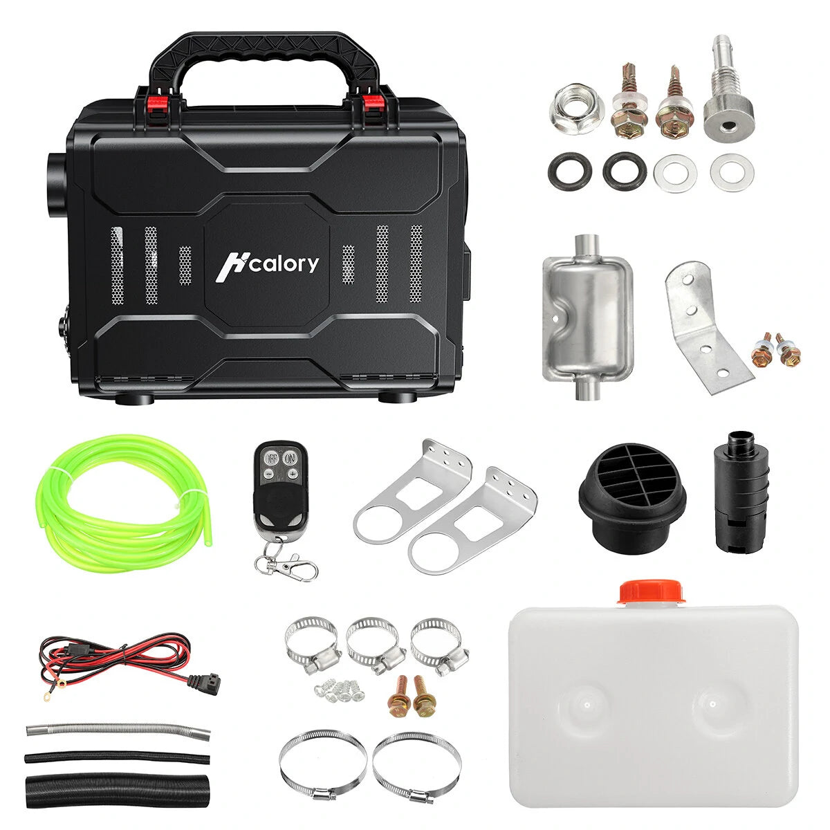 Hcalory HC-A01 12V 5KW Diesel Parking Air Heater Portable Toolbox bluetooth Remote Control Power Temperature Adjustable
