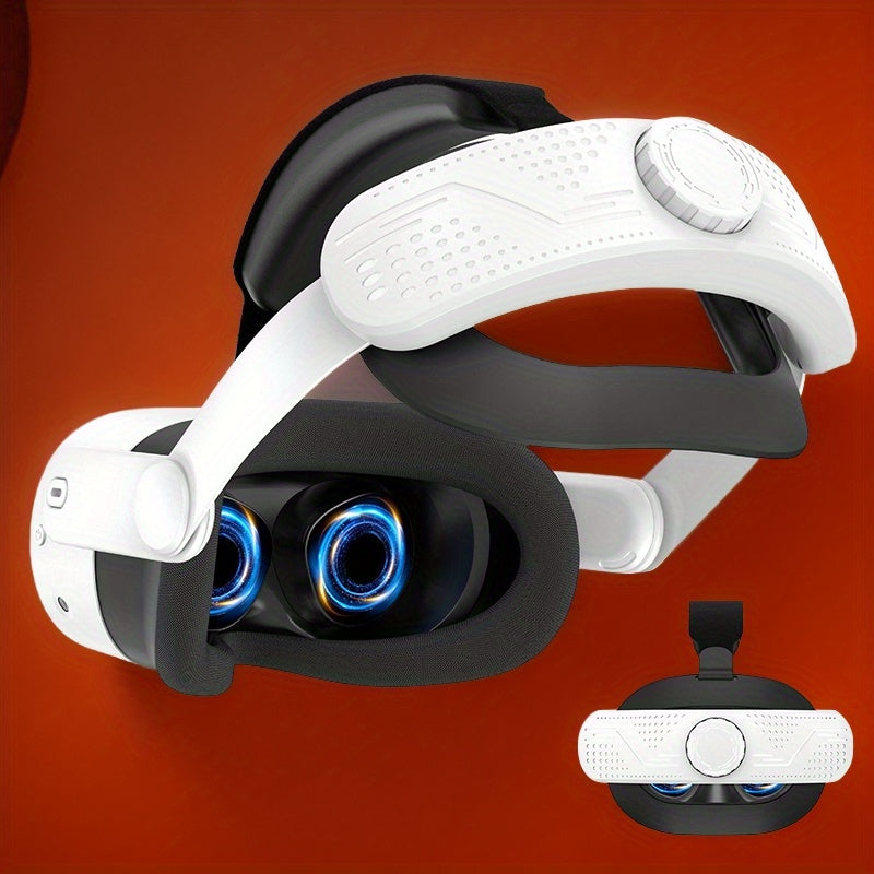Meta Quest 3S VR Headset with One-Click Adjustable Fit, Enhanced Comfort & Support, Quick Swap Design, Ergonomic Padded Accessories, Extended Wear Time - Secure Straps Included