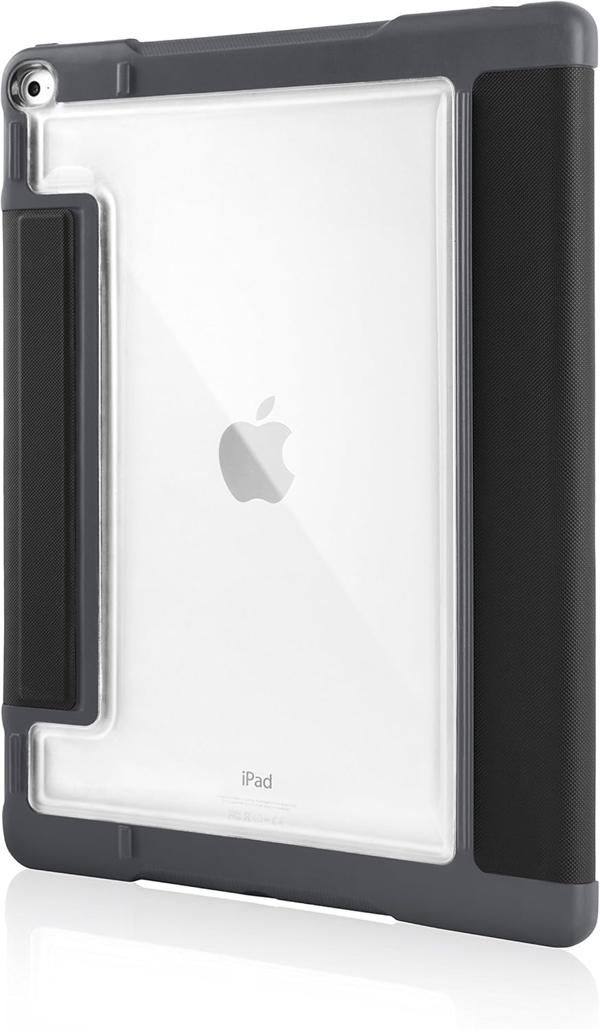 STM Dux Shell, Sleek case for Apple iPad Pro 11 Supports Apple Keyboard Folio - Black (stm-222-221JV-01)