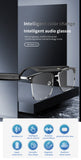Smart Glasses With Automatic Color-changing Lenses, Touch Control, Built-in Microphone, High-resolution Audio, Wireless, Rechargeable Battery, Blue Light Protection, Suitable For Office, Outdoor, Sports, Driving, Music Playback, Hands-free Calls - The Pe