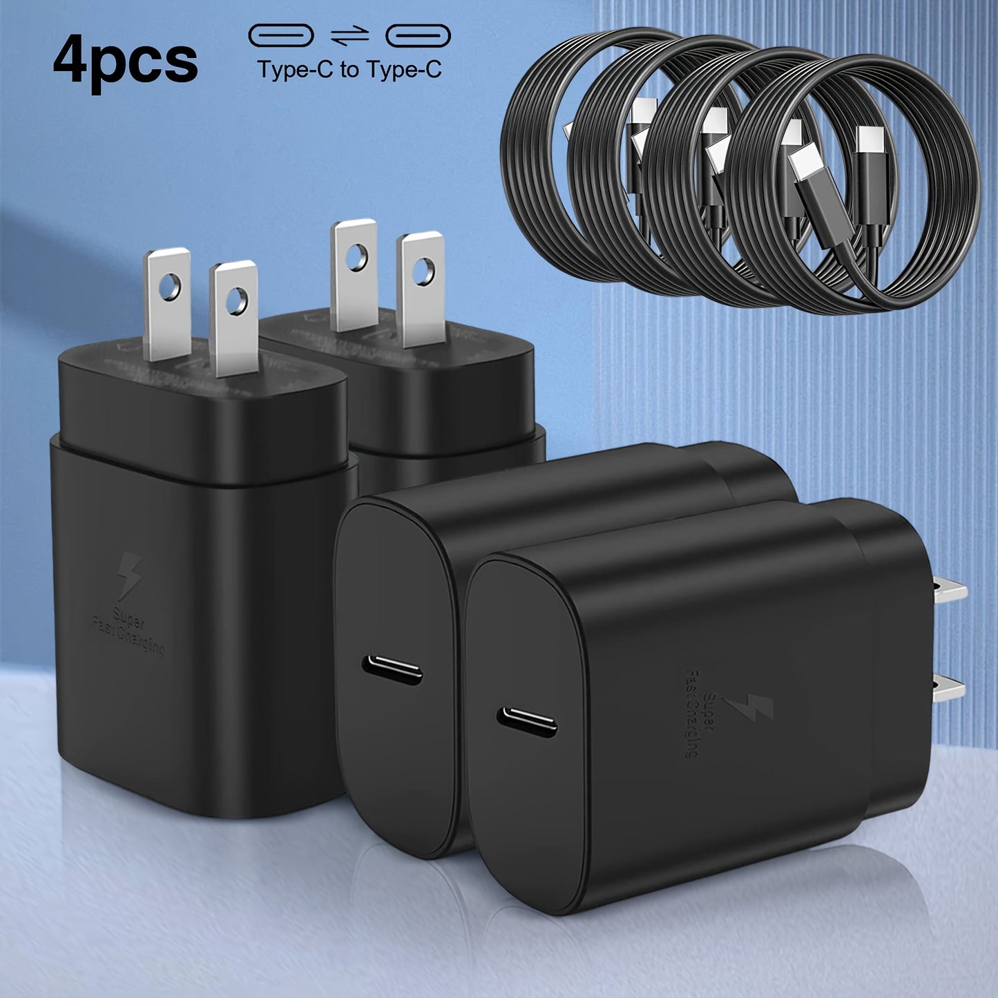 for Samsung Fast Charger Type C, Type C Wall Charger 4ft Cable Fast Charging Galaxy S23 Ultra/S23/S23 /S22/S22 Ultra/S22 /S21 Ultra/S20 Ultra/Note 20/Note 10/Z Fold 3