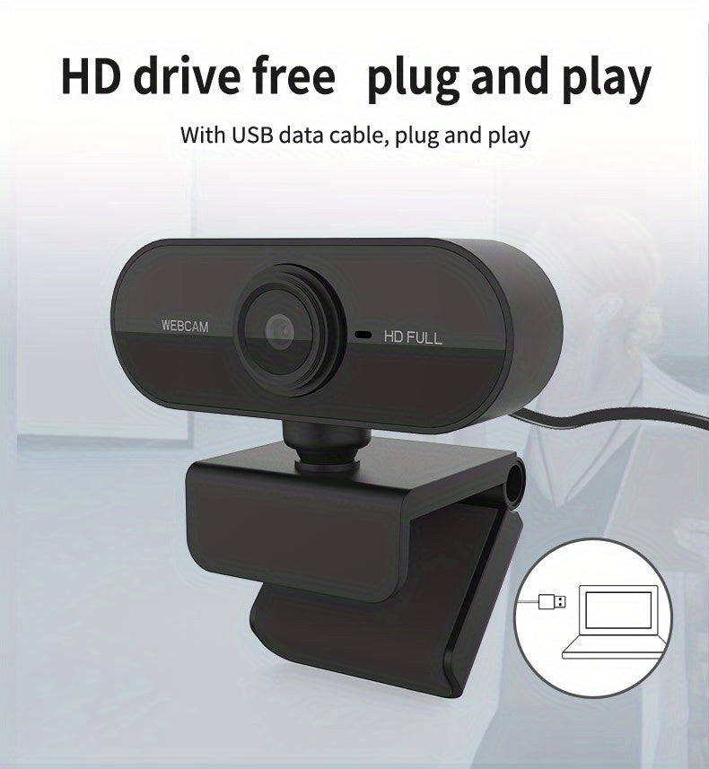 Full HD 1080P network computer with microphone, video camera, voice call camera, conference camera, student classroom camera, video network camera, work camera