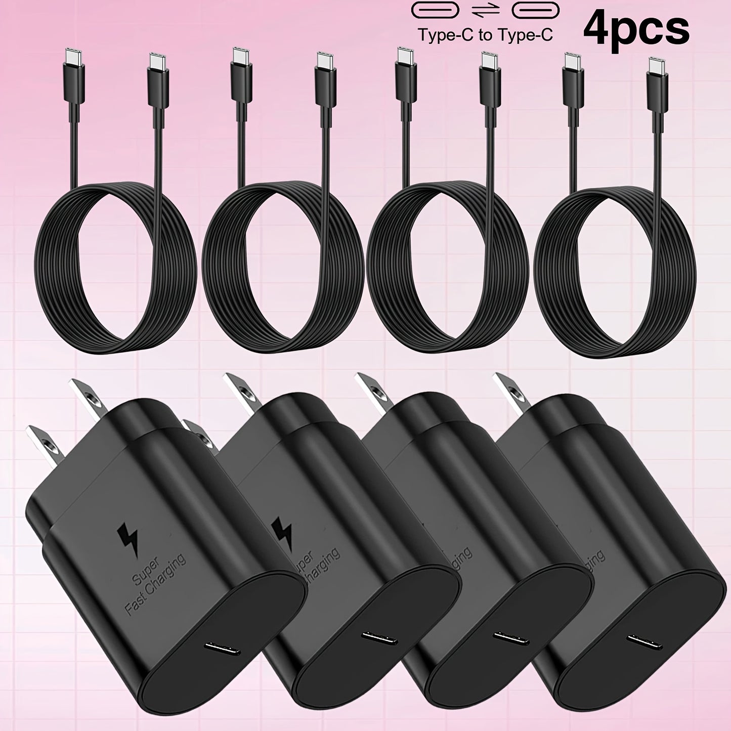 for Samsung Fast Charger Type C, Type C Wall Charger 4ft Cable Fast Charging Galaxy S23 Ultra/S23/S23 /S22/S22 Ultra/S22 /S21 Ultra/S20 Ultra/Note 20/Note 10/Z Fold 3